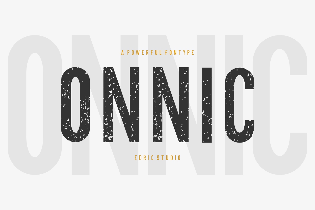 폰트 ONNIC